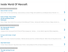 Tablet Screenshot of insideworldofwarcraft.blogspot.com