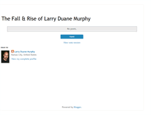Tablet Screenshot of larryduanemurphy.blogspot.com