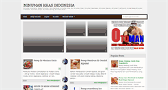 Desktop Screenshot of minumanindonesia.blogspot.com