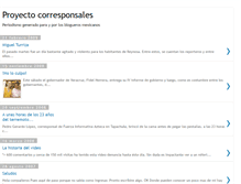 Tablet Screenshot of pcorresponsales.blogspot.com