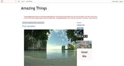 Desktop Screenshot of amazinghappenings.blogspot.com