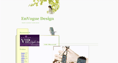 Desktop Screenshot of envoguedesign.blogspot.com