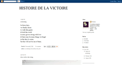 Desktop Screenshot of histoiredelavictoire.blogspot.com