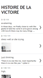 Mobile Screenshot of histoiredelavictoire.blogspot.com