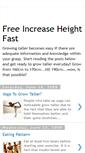 Mobile Screenshot of free-increase-height.blogspot.com