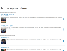 Tablet Screenshot of picturescraps.blogspot.com