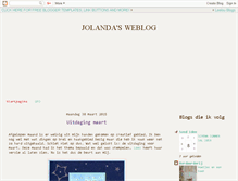 Tablet Screenshot of jolsweblog.blogspot.com