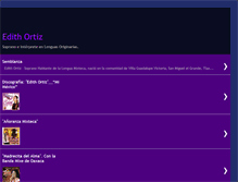 Tablet Screenshot of edithortiz.blogspot.com