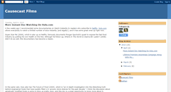 Desktop Screenshot of causecastfilms.blogspot.com
