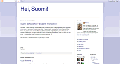 Desktop Screenshot of hei-suomi.blogspot.com