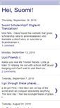 Mobile Screenshot of hei-suomi.blogspot.com