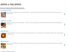 Tablet Screenshot of platosymasplatos.blogspot.com
