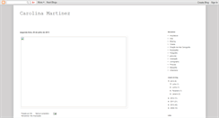 Desktop Screenshot of carolinatmartinez.blogspot.com