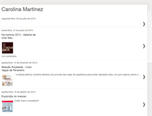 Tablet Screenshot of carolinatmartinez.blogspot.com