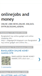 Mobile Screenshot of bdonline-jobs-money.blogspot.com