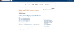 Desktop Screenshot of lajugadaendirecto.blogspot.com