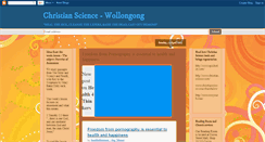 Desktop Screenshot of christiansciencegong.blogspot.com