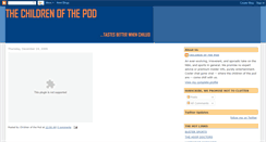 Desktop Screenshot of childrenofthepod.blogspot.com