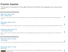 Tablet Screenshot of frontiergazette.blogspot.com