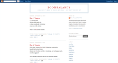 Desktop Screenshot of boombalardy.blogspot.com