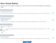 Tablet Screenshot of kensvirtualreality.blogspot.com