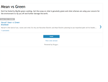 Tablet Screenshot of meanvsgreen.blogspot.com