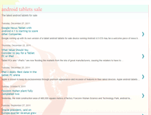 Tablet Screenshot of android-tablets-sale.blogspot.com