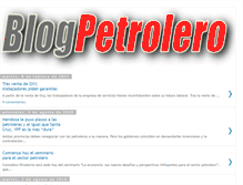 Tablet Screenshot of blog-petrolero.blogspot.com