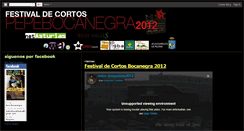 Desktop Screenshot of festivalcortosamcppbocanegra.blogspot.com