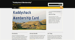 Desktop Screenshot of kaddyshackmembership.blogspot.com