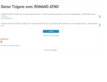 Tablet Screenshot of danse-tzigane.blogspot.com