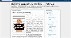 Desktop Screenshot of magiczne-prezenty.blogspot.com