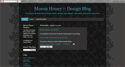 Desktop Screenshot of moronhoney.blogspot.com
