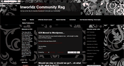 Desktop Screenshot of inworldzcommunityrag.blogspot.com