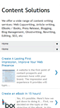 Mobile Screenshot of contentsolutions.blogspot.com