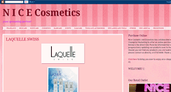 Desktop Screenshot of nice-cosmetics.blogspot.com