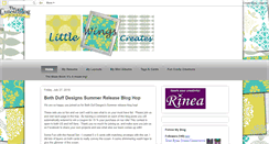 Desktop Screenshot of littlewingscreates.blogspot.com