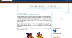 Desktop Screenshot of online-promotion-codes.blogspot.com