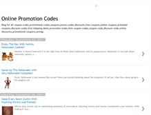 Tablet Screenshot of online-promotion-codes.blogspot.com
