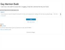 Tablet Screenshot of gaymormondude.blogspot.com