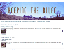 Tablet Screenshot of keepingthebluff.blogspot.com