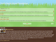 Tablet Screenshot of ferrisburtisfoundation.blogspot.com