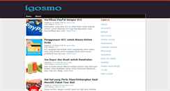 Desktop Screenshot of igosmo.blogspot.com