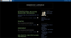 Desktop Screenshot of domenicoloparco.blogspot.com