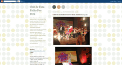 Desktop Screenshot of patitofeoclubdefansperu.blogspot.com