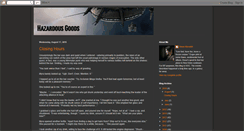 Desktop Screenshot of hazardousgoods.blogspot.com