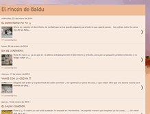 Tablet Screenshot of elrincondebaldu.blogspot.com