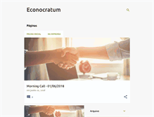 Tablet Screenshot of econocratum.blogspot.com