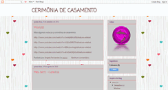 Desktop Screenshot of casamentocerimonia.blogspot.com