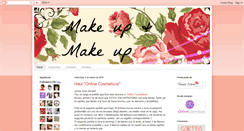 Desktop Screenshot of makeupymakeup.blogspot.com